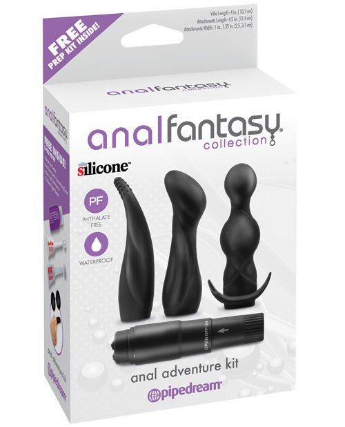 Anal Fantasy Collection Anal Adventure Kit - Black - Casual Toys