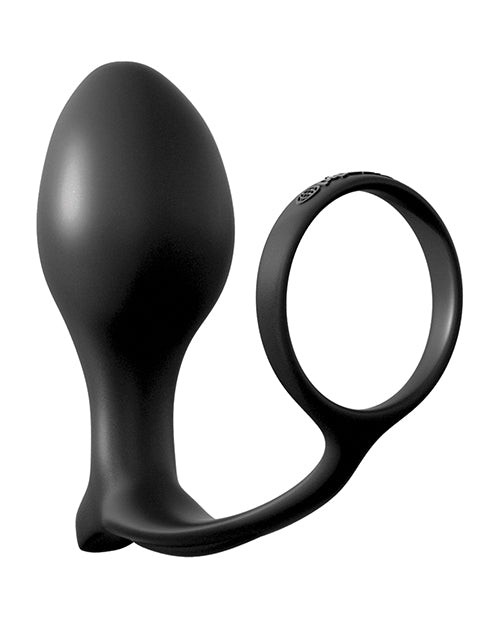 Anal Fantasy Collection Ass Gasm Advanced Plug W-cockring - Casual Toys