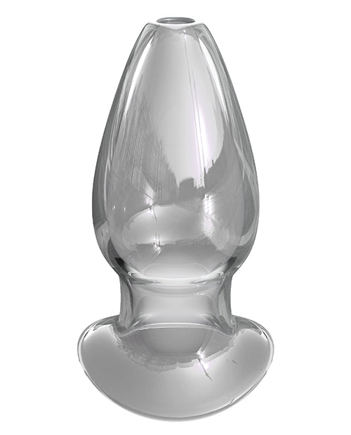 Anal Fantasy Elite Mega Anal Glass Gaper - Clear - Casual Toys