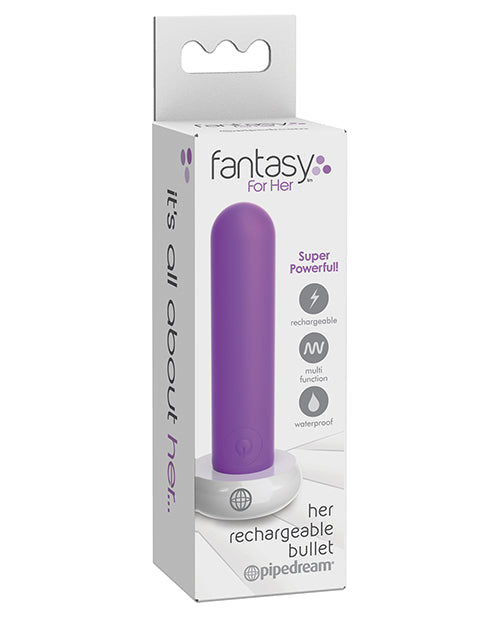 Fantasy For Her Rechargable Bullet - Purple - Casual Toys
