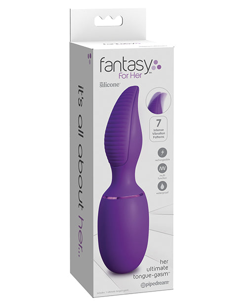 Fantasy For Her Ultmate Tongue-gasm - Purple - Casual Toys