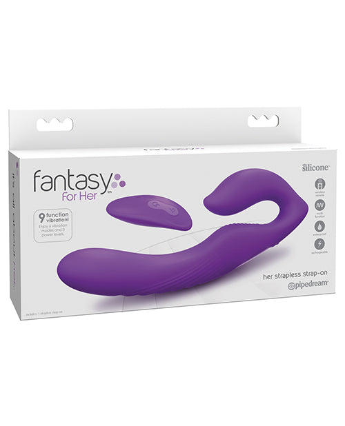 Fantasy For Her Ultimate Strapless Strap On - Purple - Casual Toys