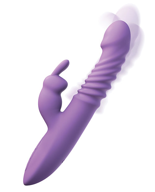 Fantasy For Her Ultimate Thrusting Silicone Rabbit - Purple - Casual Toys