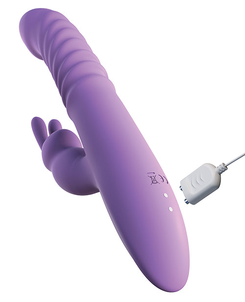 Fantasy For Her Ultimate Thrusting Silicone Rabbit - Purple - Casual Toys