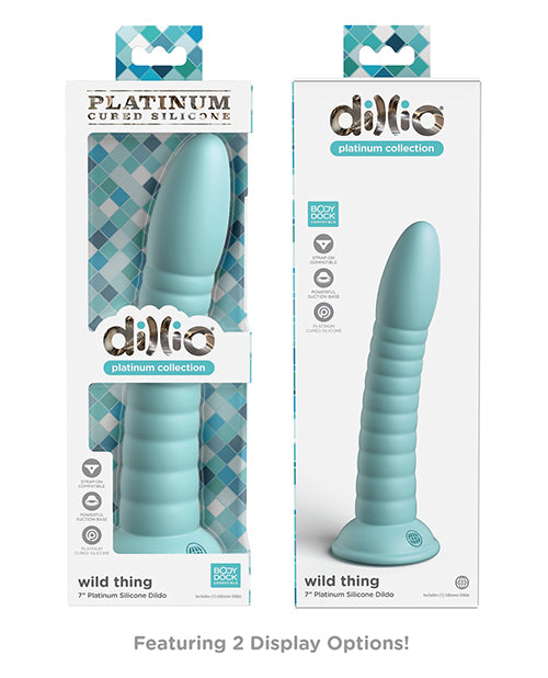 Dillio Platinum 7" Wild Thing Silicone Dildo