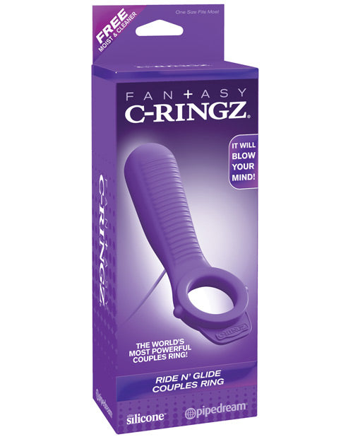 Fantasy C-ringz Ride N' Glide Couples Ring - Purple - Casual Toys