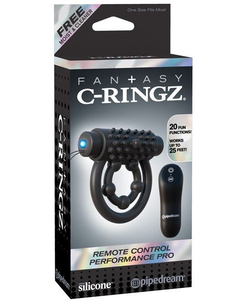 Fantasy C-ringz Remote Control Performance Pro - Black - Casual Toys