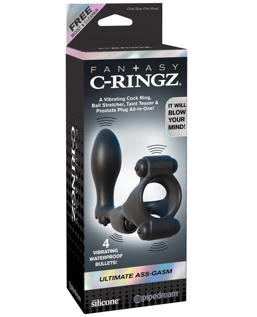 Fantasy C Ringz Ultimate Ass Gasm - Black - Casual Toys