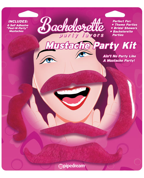 Pipedream Bachelorette Party Favors Mustache Party Kit - Casual Toys