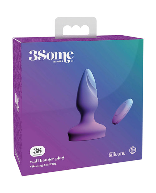 Threesome Wall Banger Plug - Purple - Casual Toys