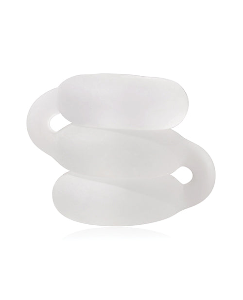 Perfect Fit Triple Donut Ring - Clear