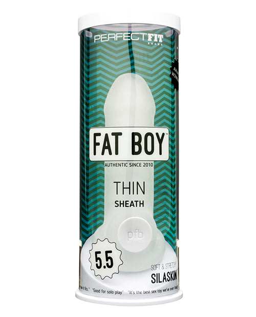 Perfect Fit Fat Boy Thin 5.0" - Clear - Casual Toys