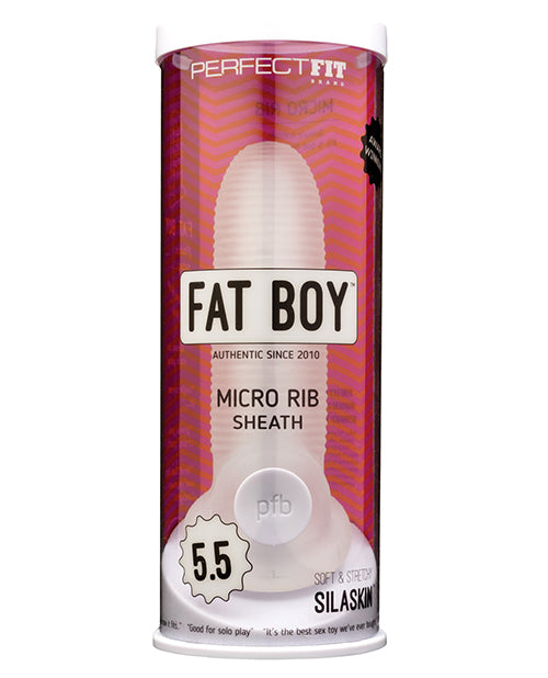 Perfect Fit Fat Boy Micro Ribbed Sheath - Casual Toys