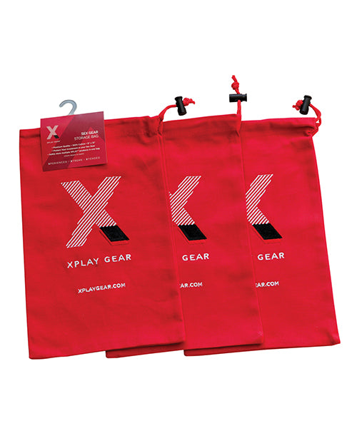 Xplay Gear Ultra Soft Gear Bag 8" X 13" - Cotton Pack Of 3 - Casual Toys