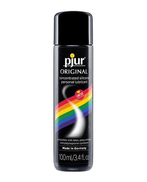 Pjur Original Rainbow Edition Silicone Personal Lubricant - 100 Ml - Casual Toys