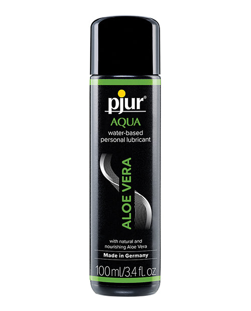 Pjur Aqua Aloe Vera Water Based Personal Lubricant - 100 Ml Bottle - Casual Toys