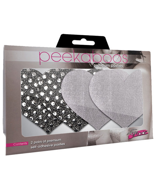 Dark Angel Hearts - Silver Pack Of 2 - Casual Toys