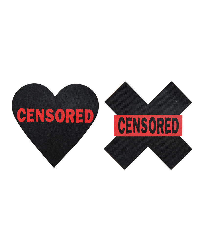 Peekaboos Censored Hearts & X - Pack Of 2 - Casual Toys