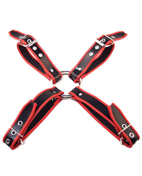 Rouge Chest Harness Large - Black-red - Casual Toys