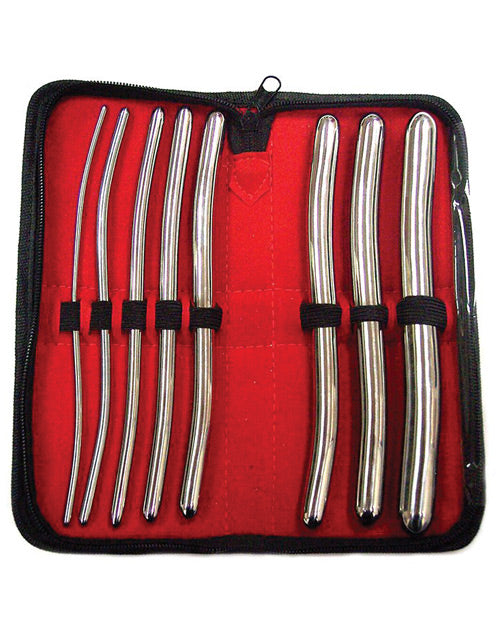 Rouge Stainless Steel Hegar 8 Pc Dilator Set - Casual Toys