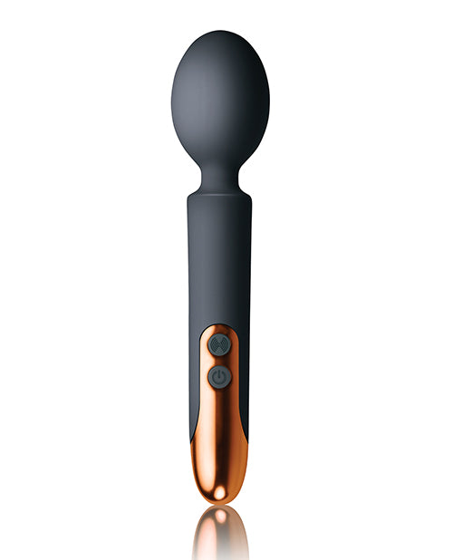 Rocks Off Oriel Rechargeable Wand - Black - Casual Toys