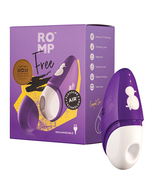 Romp Free Clitoral Vibrator - Purple