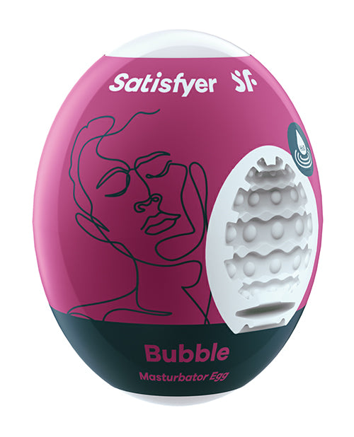 Satisfyer Masturbator Egg Bubble - Violet