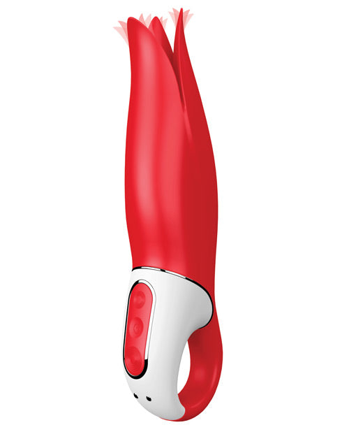 Satisfyer Vibes Power Flower - Red - Casual Toys