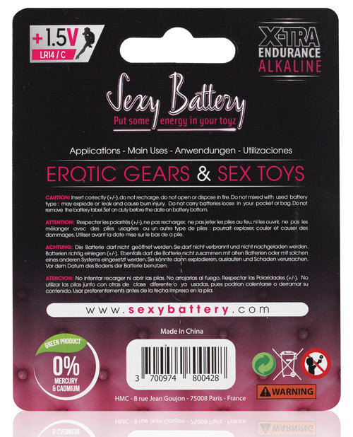 Sexy Battery C - Box Of 10 Two Packs - Casual Toys