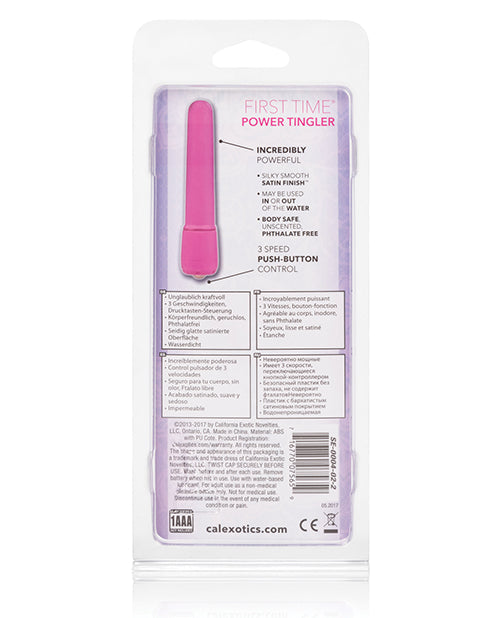 First Time Power Tingler Vibe - Casual Toys