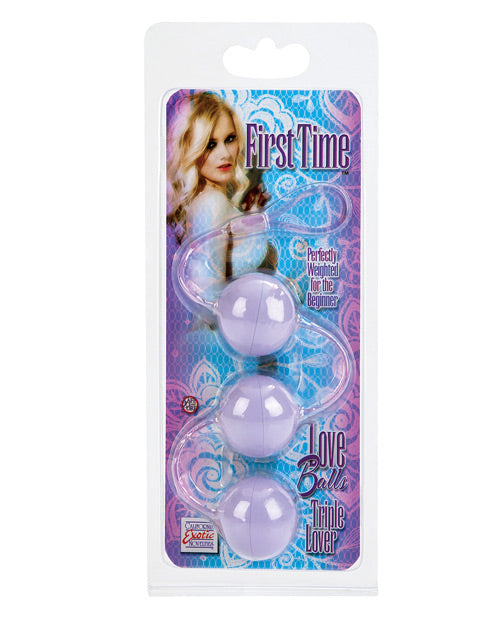 First Time Love Balls Triple Lover - Casual Toys