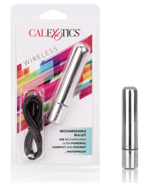 Rechargeable Bullet - Silver - Casual Toys