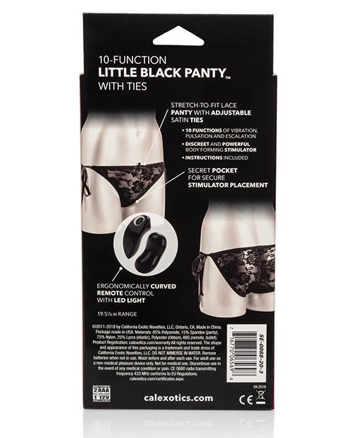 Jack Rabbits Remote Control Little Black Panty - 10 Function - Casual Toys