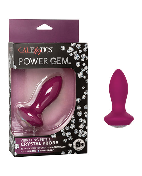 Power Gem Vibrating Petite Crystal Probe - Casual Toys