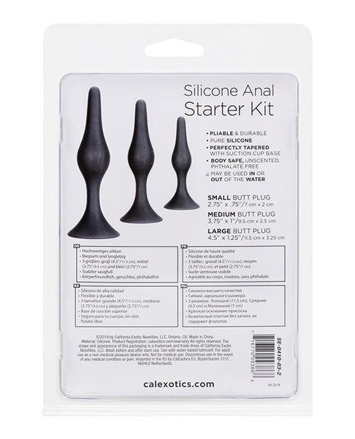 Silicone Anal Starter Kit - Casual Toys
