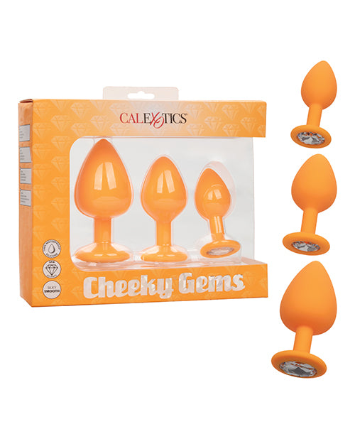 Cheeky Gems 3 Pc Plug Set - Casual Toys