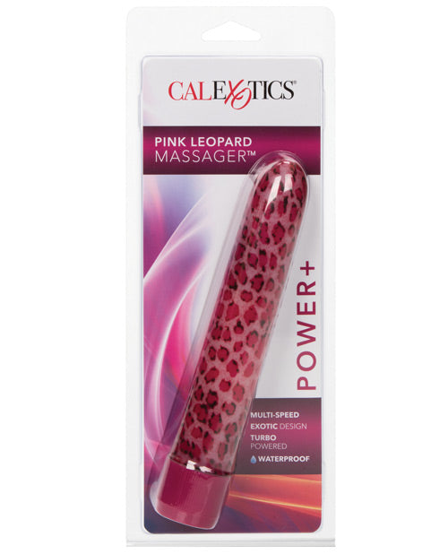 Cal Exotics Pink Leopard Massager - Casual Toys
