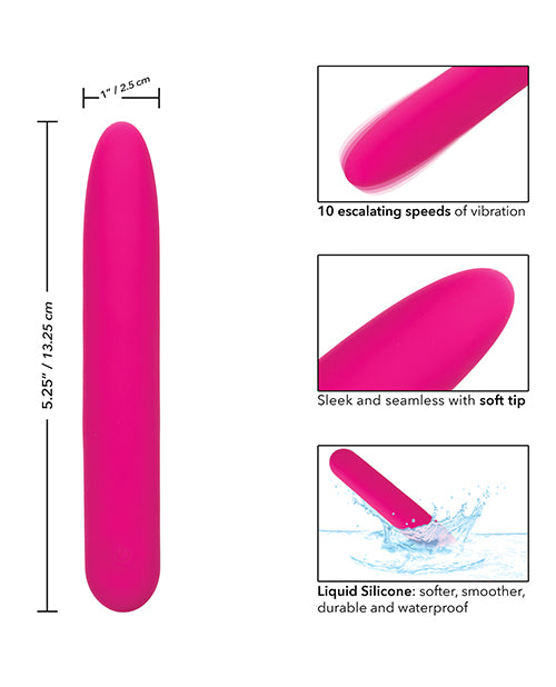 Bliss Liquid Silicone Vibe - Pink