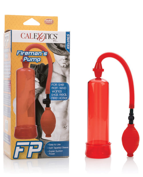 Fireman's Pump Masturbator - Red - Casual Toys