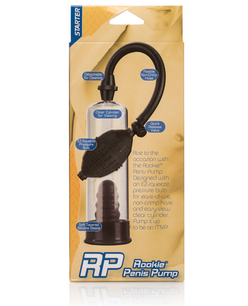 Rookie Penis Pump - Clear - Casual Toys