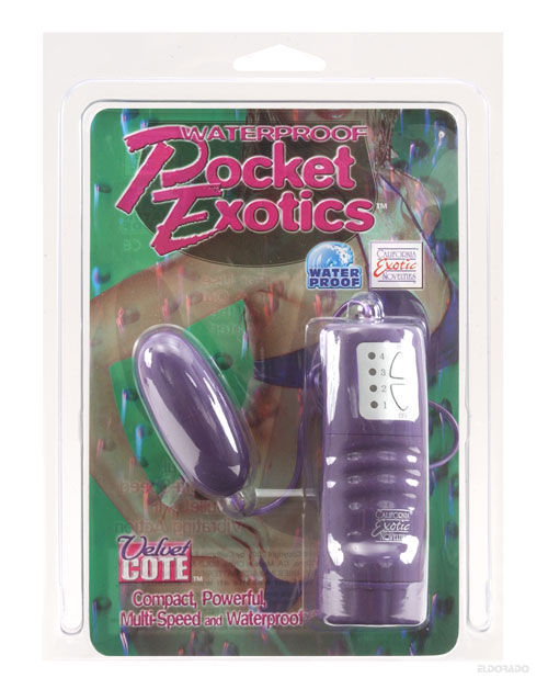 Pocket Exotics Bullet Waterproof - Purple - Casual Toys