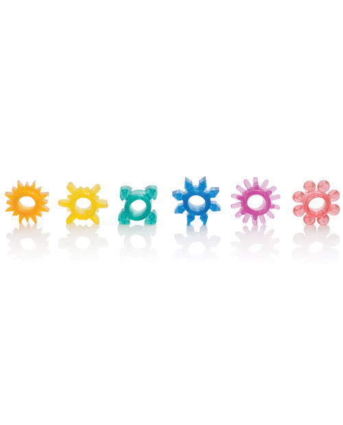 Senso 6 Pack Rings - Assorted Colors - Casual Toys