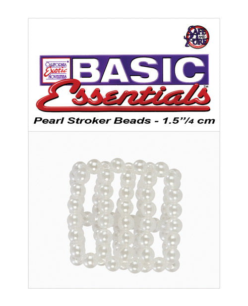 Basic Essentials Pearl Stroker Beads - Casual Toys