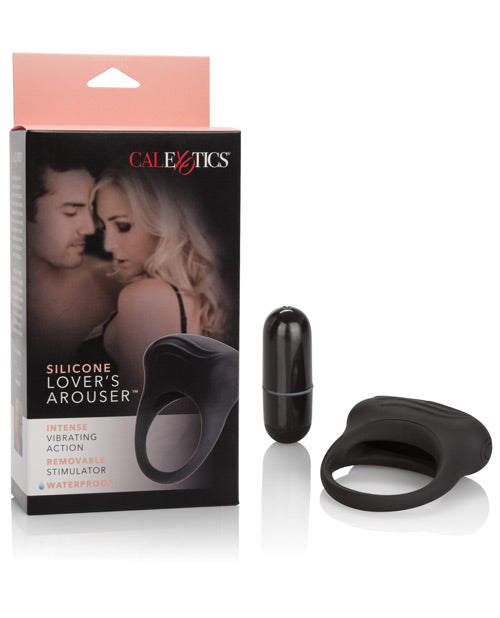 Lovers Silicone Arouser - Black - Casual Toys