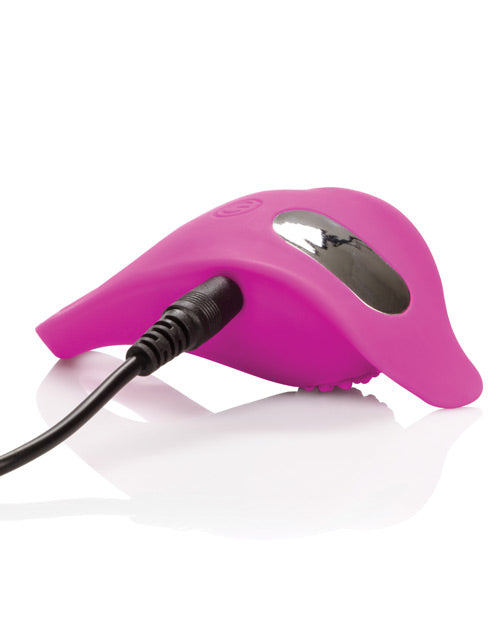 Silicone Rechargeable Teasing Enhancer - Pink - Casual Toys