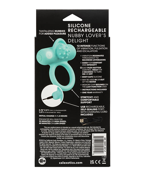 Silicone Rechargeable Nubby Lovers Delight