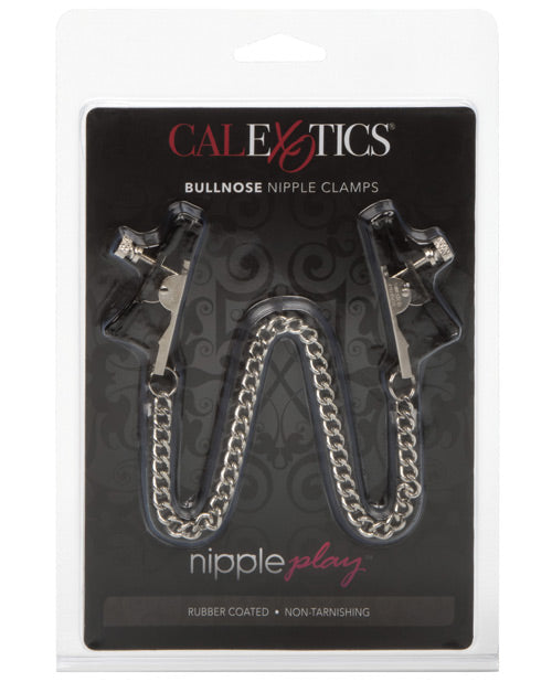 Nipple Play Bull Nose Nipple Jewelry - Silver - Casual Toys