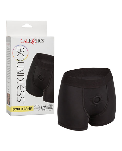 Boundless Boxer Brief S-m - Black - Casual Toys