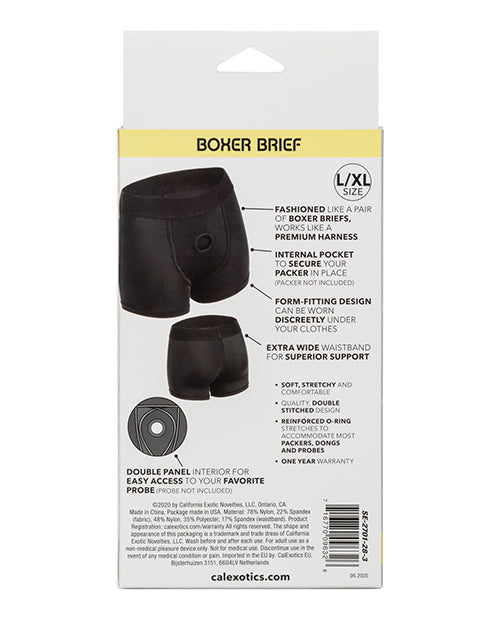 Boundless Boxer Brief L-xl - Black - Casual Toys
