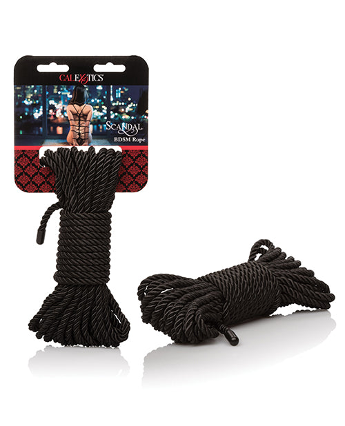 Scandal Bdsm Rope - Black - Casual Toys